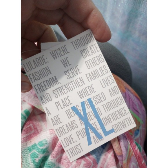 NWT LuLaRoe Tunic Top/Shirt Multi-Color Size XL Aztec Pattern Soft Stretchy EC - Picture 16 of 16